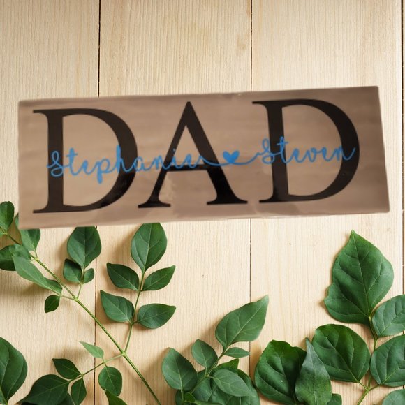 Personalized Mom/Dad Subway Tile | Gift for Mom - Picture 4 of 5